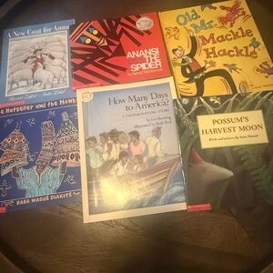 Scholastic Kids Picture Book Lot - Red, Yellow, Blue, Green, White, Black